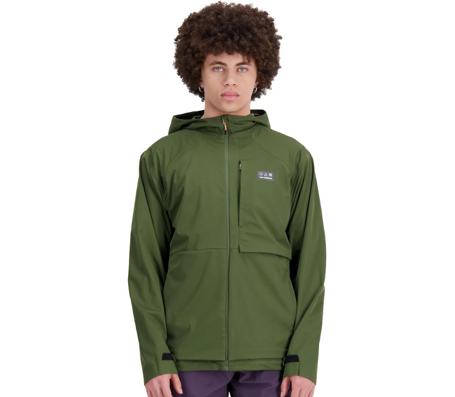 Abbigliamento New Balance | Impact Run At Waterproof Jacket Mj33276Kou