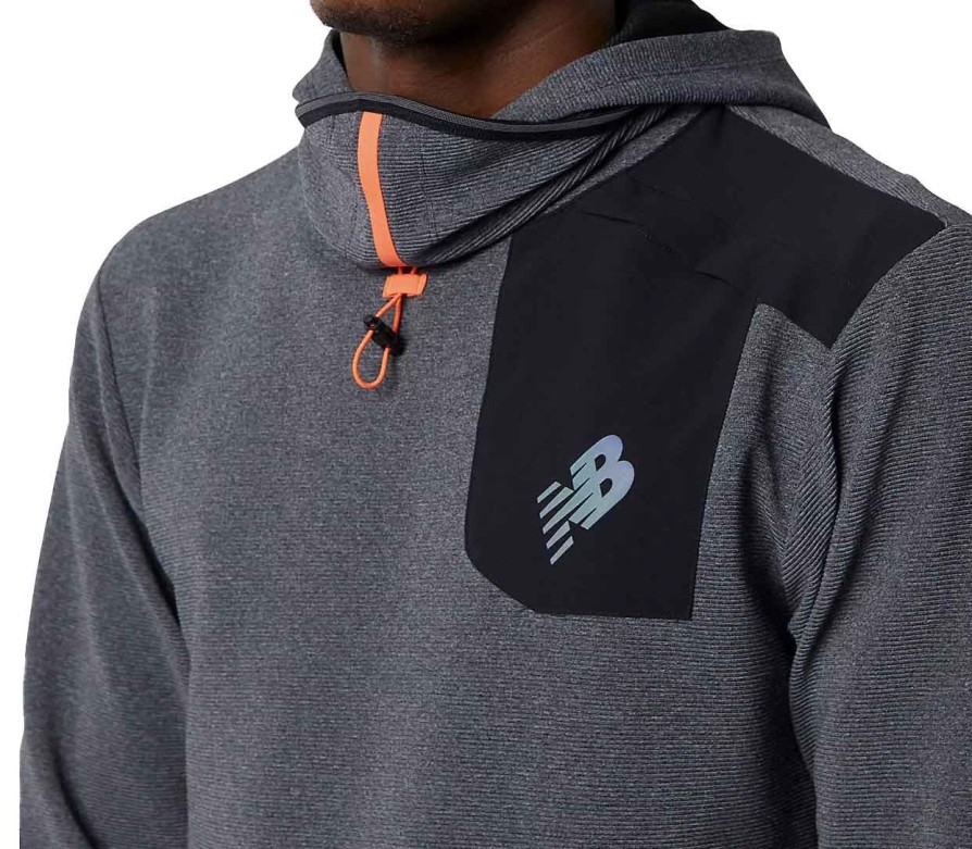 Abbigliamento New Balance | Q Speed Hoodie Mt21286 Bk