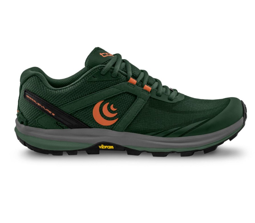 Scarpe Topo | Terraventure 3 Darkgreen-Orange