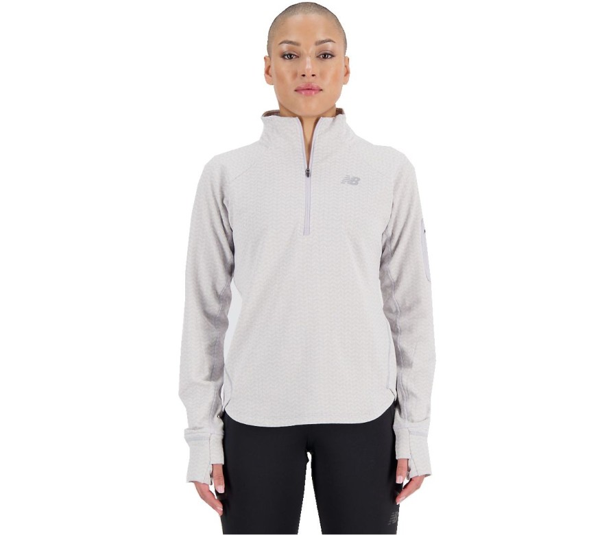 Abbigliamento New Balance | Heat Grid Half Zip Wt23252Ghv