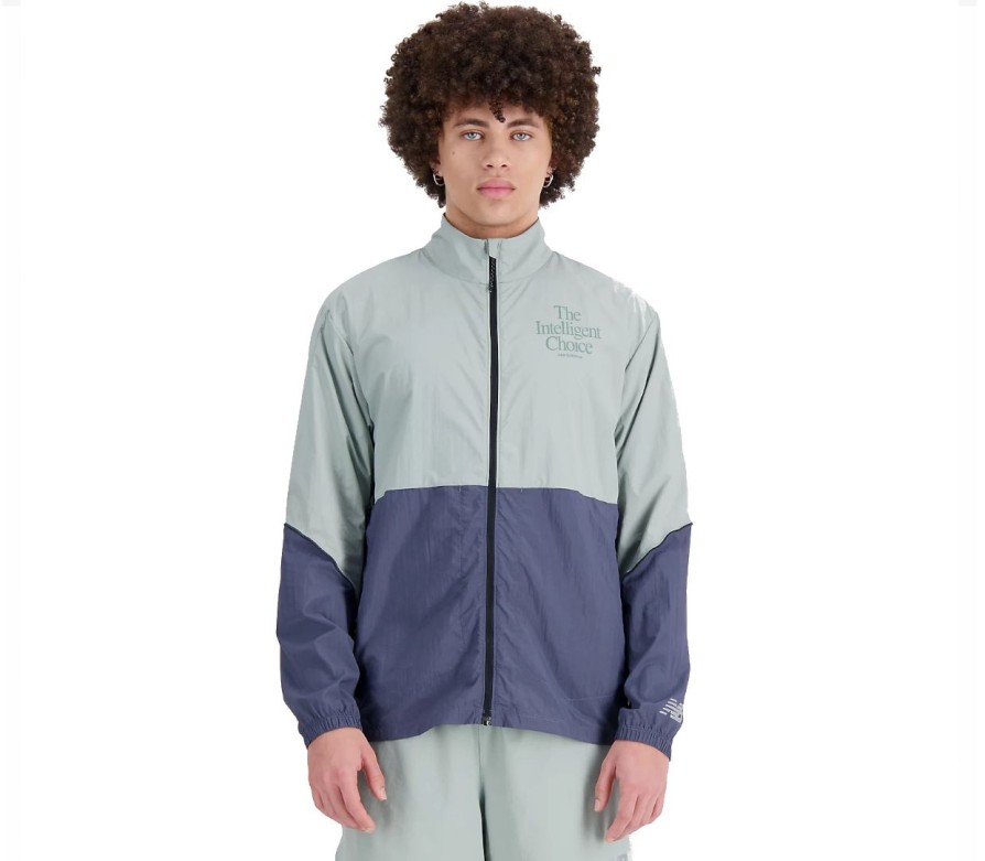 Abbigliamento New Balance | Graphic Impact Run Packable Jacket Mj21265Jir